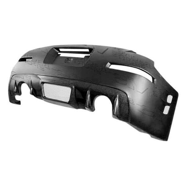 2003-2008 Nissan 350Z 2 doors Z Speed Style FRP Carbon Fiber Black Rear Bumper-1