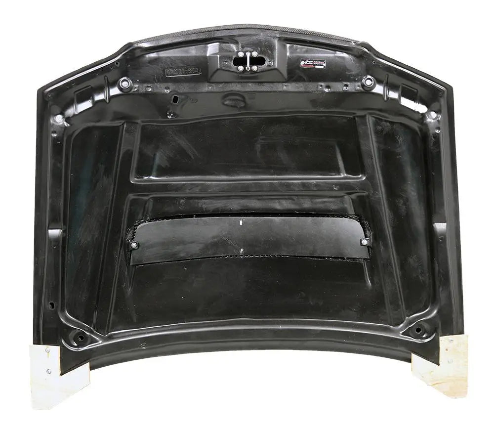 2004-2005 Acura TSX 4 doors N1 Style Carbon Fiber Black Hood-4