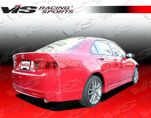 2004-2005 Acura TSX 4 doors TYPE-R Style FRP Primer Full Kit-2