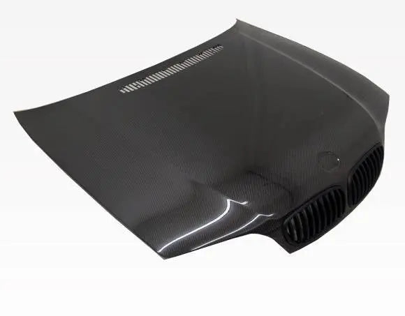 2004-2005 BMW 3 SERIES E46 2 doors OEM Style Carbon Fiber Black Hood-2