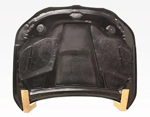 2004-2010 BMW 5 SERIES E60 4 doors GTR Style Carbon Fiber Black Hood-4