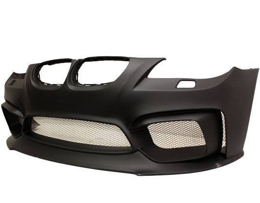 2004-2010 BMW 5 SERIES E60 4 doors MS4 Style FRP Primer Front Bumper-3