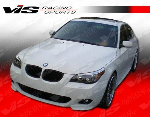 2004-2010 BMW 5 SERIES E60 4 doors M-TECH Style FRP Primer Front Bumper-1