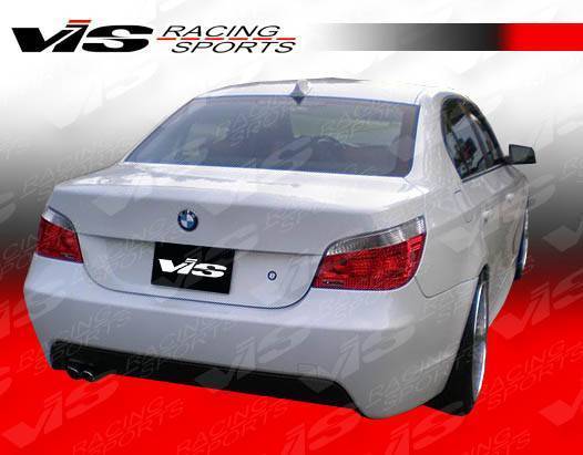 2004-2010 BMW 5 SERIES E60 4 doors M-TECH Style FRP Primer Rear Bumper-4