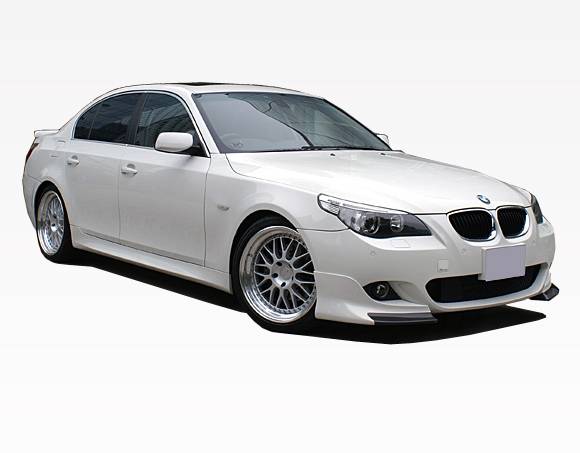 2004-2010 BMW 5 SERIES E60 4 doors M-TECH Style FRP Primer Full Kit-2