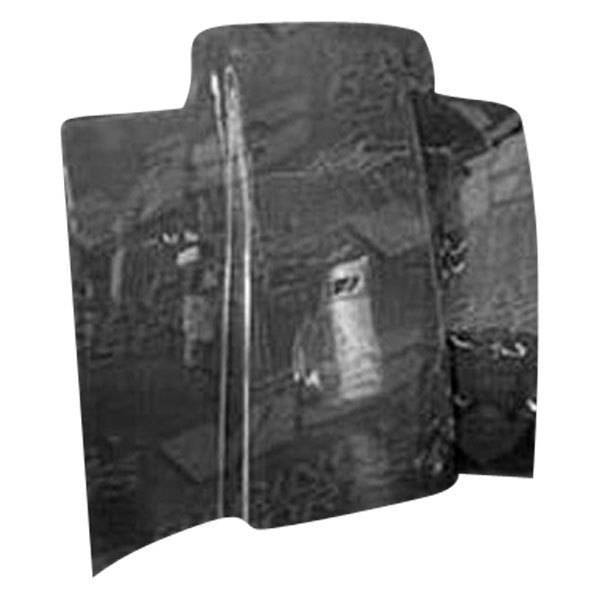 2004-2008 Chevrolet Colorado 2 doors 4 doors Cowl Induction Style Carbon Fiber Black Hood-1