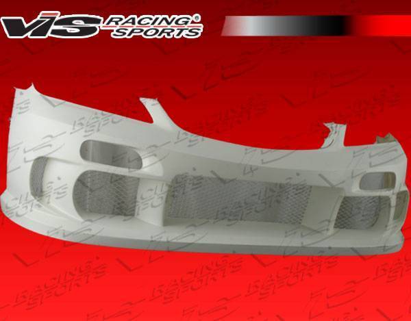 2004-2005 Honda Civic 2 doors FRP Primer Front Bumper-1