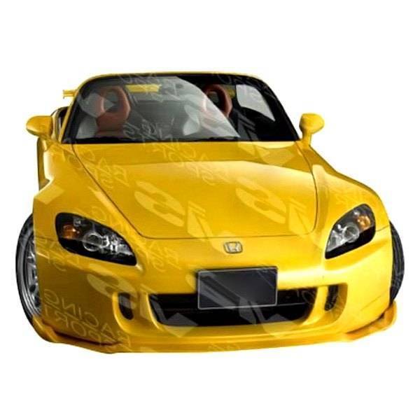 2004-2009 Honda S2000 2 doors TECHNO R Style FRP Primer Front Lip-1