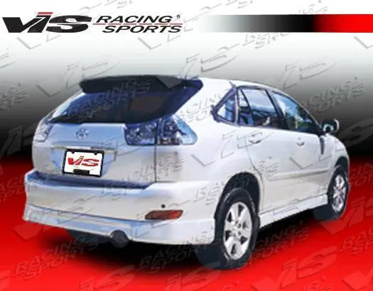 2004-2009 Lexus RX330 4 doors TECHNO R Style FRP Primer Side Skirts-1
