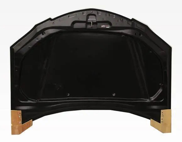 2004-2009 Mazda 3 4 doors FUZION Style Carbon Fiber Black Hood-3