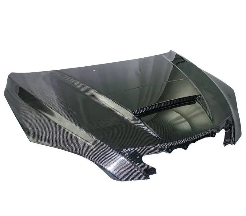 2004-2009 Mazda 3 Hatchback M Speed Style Carbon Fiber Black Hood-1