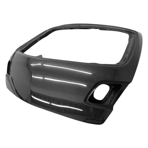 2004-2009 Mazda 3 Hatchback OEM Style Carbon Fiber Black Trunk-1