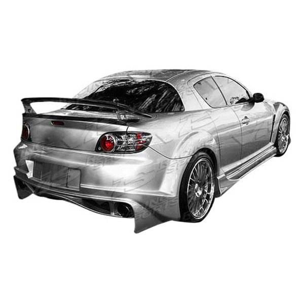 2004-2008 Mazda RX8 2 doors INVADER Style FRP Primer Full Kit-2