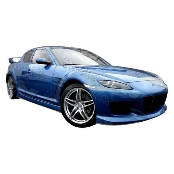 2004-2008 Mazda RX8 2 doors MAGNUM Style FRP Primer Front Bumper-1