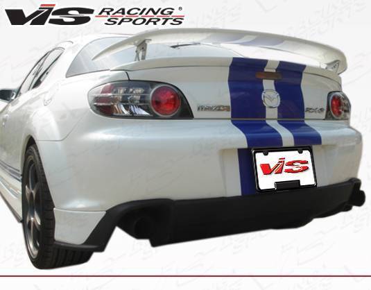 2004-2008 Mazda RX8 2 doors MAGNUM Style FRP Primer Spoiler-3