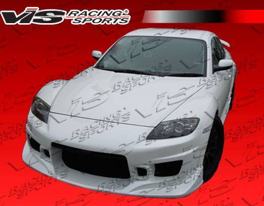 2004-2008 Mazda RX8 2 doors FRP Primer Front Bumper-1