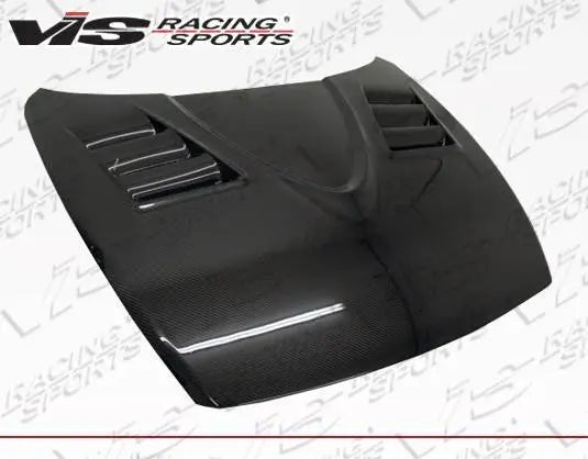 2004-2012 Mazda RX8 2 doors V-SPEED Style Carbon Fiber Black Hood-1
