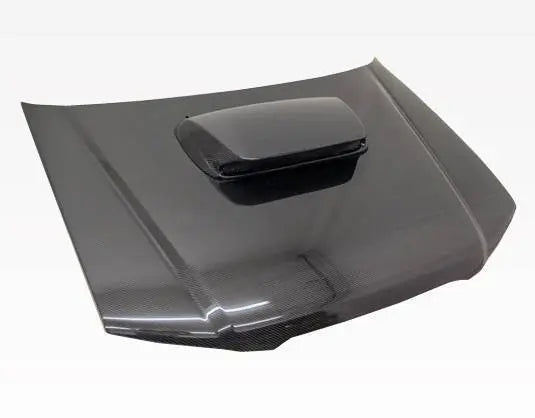 2003-2005 Subaru Forester 4 doors STI Style Carbon Fiber Black Hood-1