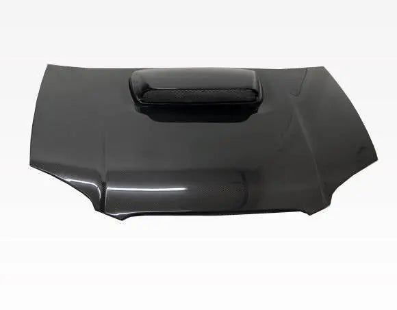 2004-2005 Subaru WRX 4 doors STI Style Carbon Fiber Black Hood-3