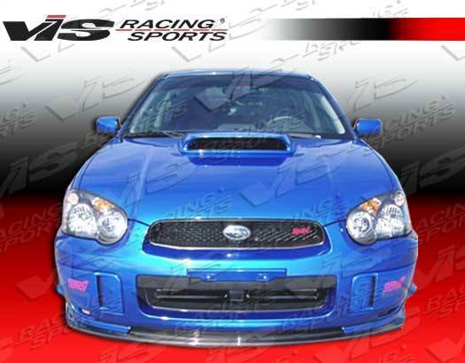 2004-2005 Subaru WRX Carbon Fiber Black Front Lip-1