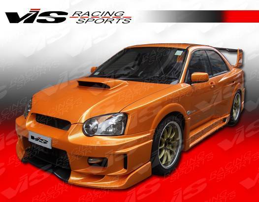 2004-2005 Subaru WRX 4 doors Z-SPEED Style FRP Primer WideBody-1