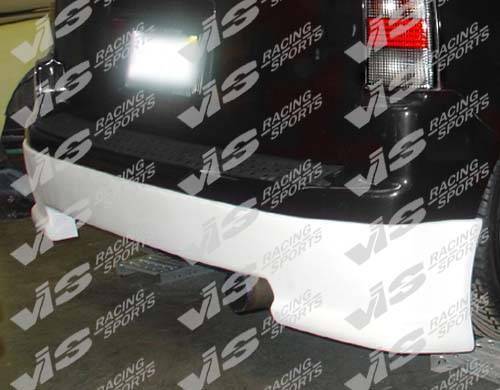 2004-2007 Scion XB 4 doors INVADER Style FRP Primer Rear Lip-2