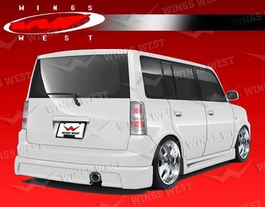 2004-2007 Scion XB 4 doors JPC Style FRP Primer Rear Lip-1