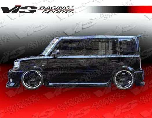 2004-2007 Scion XB 4 doors VIP Style FRP Primer Side Skirts-1