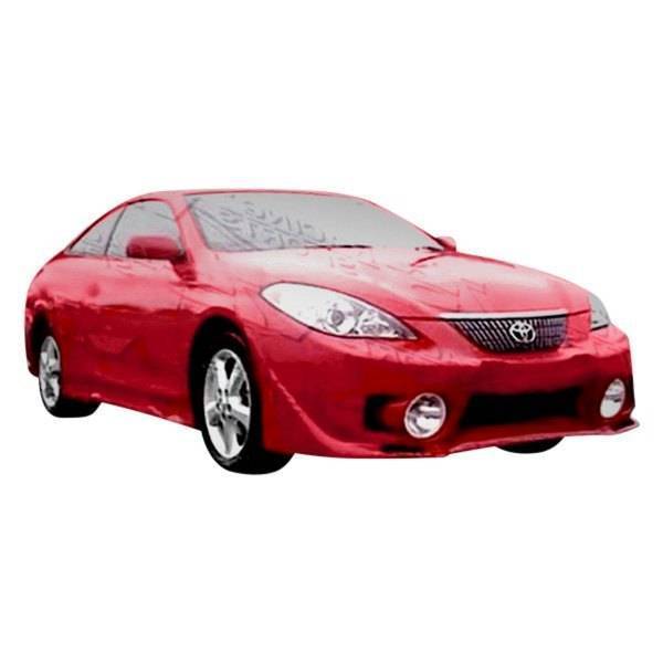2004-2008 Toyota Solara 2 doors EVO 5 Style FRP Primer Front Bumper-1