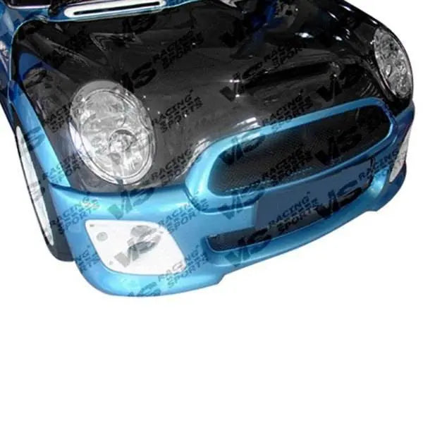 2005-2008 BMW Mini Cooper OEM Style Carbon Fiber Black Hood-1