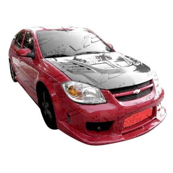 2005-2010 Chevrolet Cobalt 2 doors STRIKER Style FRP Primer Front Bumper-1