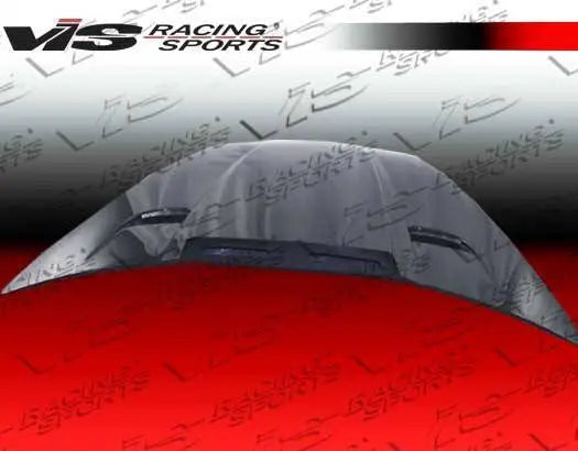 2005-2013 Chevrolet Corvette 2 doors PENTA Style Carbon Fiber Black Hood-3