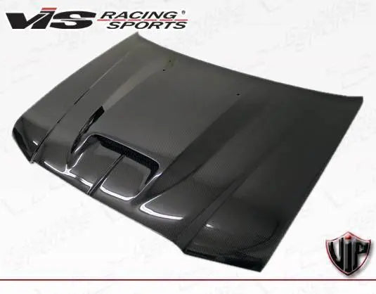 2005-2010 Chrysler 300 300C 4 doors SRT Style Carbon Fiber Black Hood-2