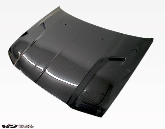 2005-2010 Chrysler 300 300C 4 doors SRT 2 Style Carbon Fiber Black Hood-1