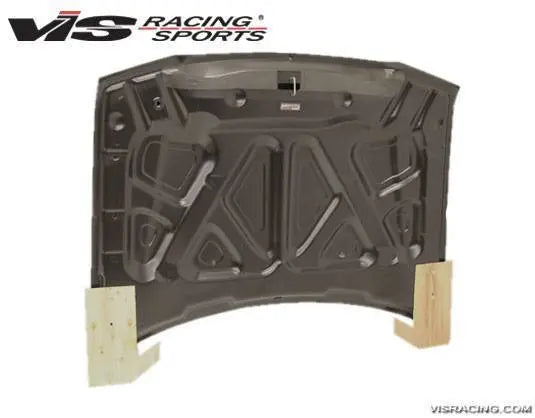 2005-2010 Chrysler 300 300C 4 doors SRT 2 Style Carbon Fiber Black Hood-2