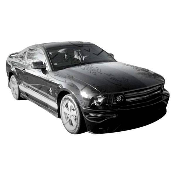 2005-2009 Ford Mustang 2 doors BALLISTIX Style FRP Primer Front Bumper-1