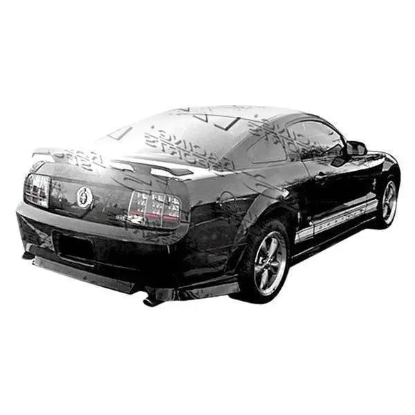 2005-2013 Ford Mustang 2 doors BALLISTIX Style FRP Primer Side Skirts-1