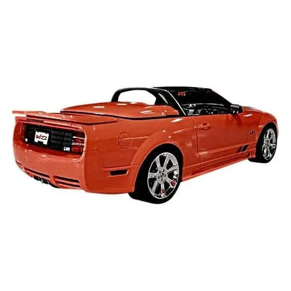 2005-2013 Ford Mustang 2 doors STALKER Style FRP Primer Side Skirts-1