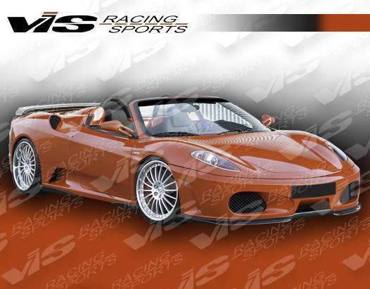 2005-2009 Ferrari F430 EURO TECH Style FRP Primer Front Lip-2
