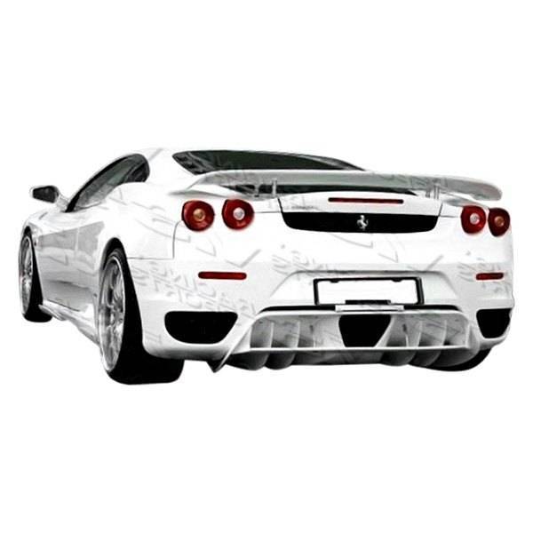 2005-2009 Ferrari F430 EURO TECH Style FRP Primer Rear Lip-1