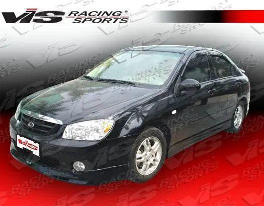 2005-2008 Kia Spectra 4 doors FUZION Style FRP Primer Side Skirts-2