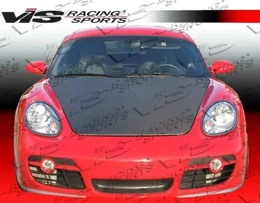2005-2011 Porsche 997 2 doors OEM Style Carbon Fiber Black Hood-3