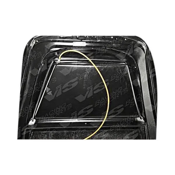 2005-2012 Porsche Boxster 2 doors G Tech Style Carbon Fiber Black Hood-2