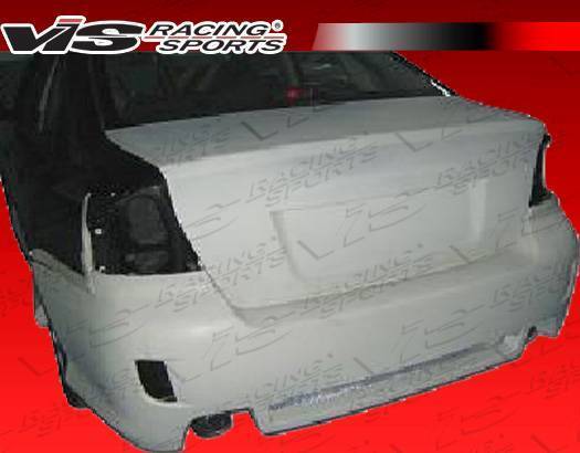 2005-2007 Subaru Legacy 4 doors M-TECH Style FRP Primer Full Kit-5