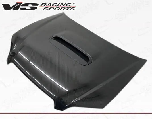 2005-2009 Subaru Legacy 4 doors STI Style Carbon Fiber Black Hood-2