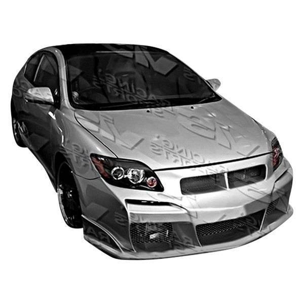 2005-2010 Scion TC 2 doors LASER Style FRP Primer Front Bumper-1