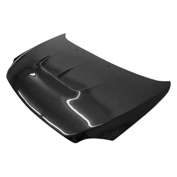 2005-2010 Scion TC 2 doors ZYCLONE Style Carbon Fiber Black Hood-1