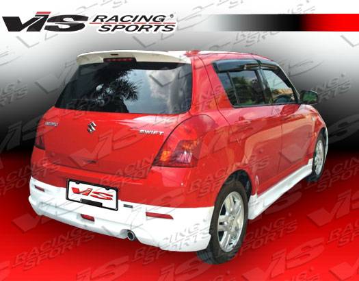 2005-2008 Suzuki Swift 4 doors A-TECH Style FRP Primer Full Kit-2