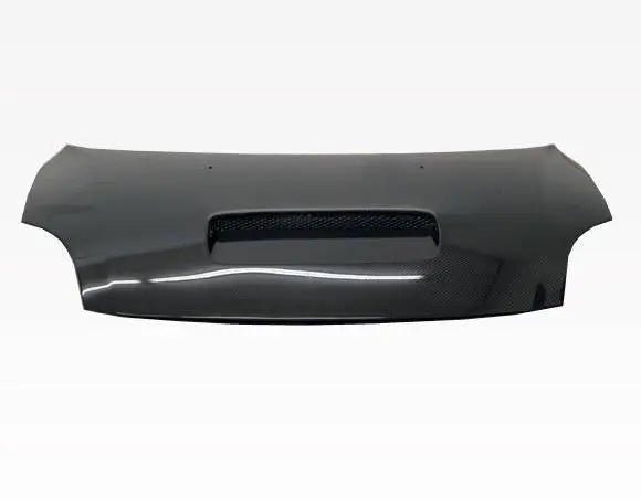 2005-2007 Suzuki Swift 4 doors TECHNO R Style Carbon Fiber Black Hood-3