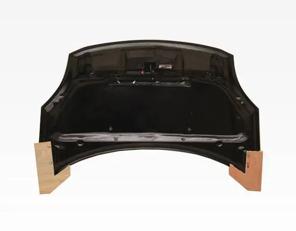 2005-2007 Suzuki Swift 4 doors TECHNO R Style Carbon Fiber Black Hood-4